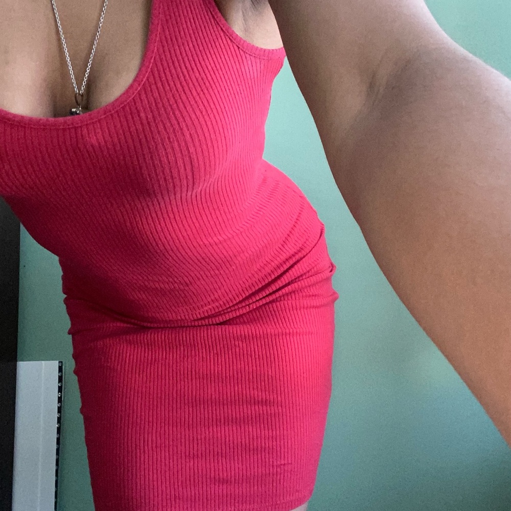 Red dress